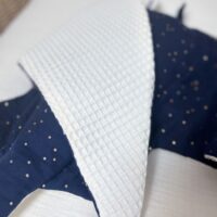 grande peluche raie gaze de coton et nid d'abeille