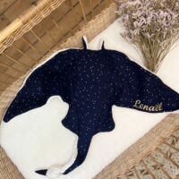 grande peluche raie personnalisé broderie