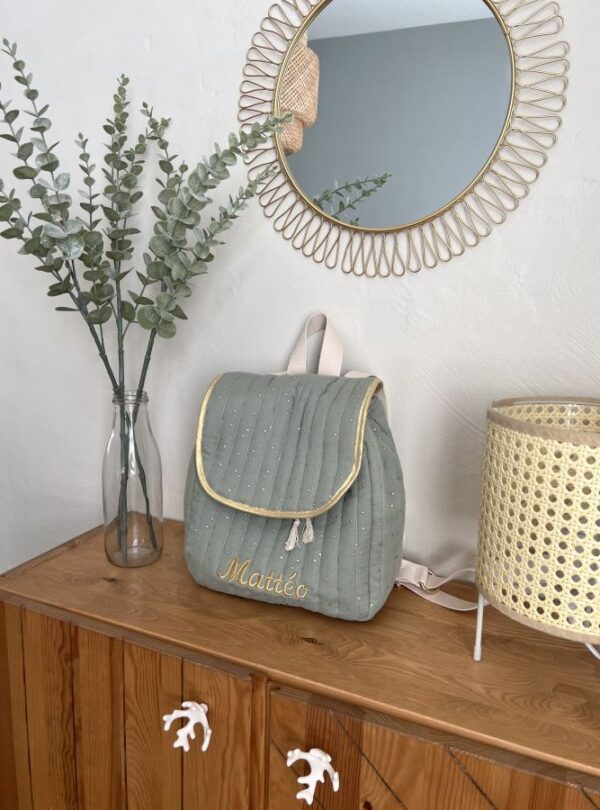 sac a dos enfant personnalise broderie