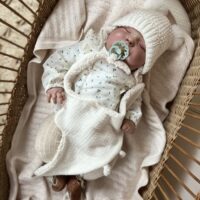 doudou raie manta écru