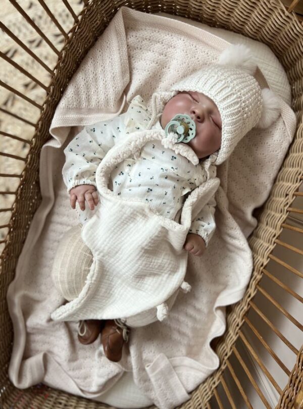 doudou raie manta écru