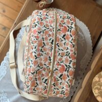 grand sac voyage matelassé prairie écru