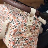 grand sac voyage matelassé prairie écru