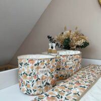 panières de rangement prairie écru