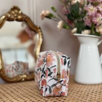 petite trousse taille s matelassé prairie écru