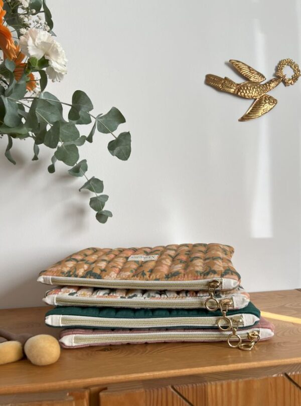 pochettes plates matelassées collection automne hiver