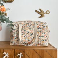 sac à langer matelassé prairie écru