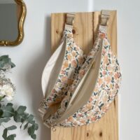 sacs banane standard et xl matelassé prairie écru ouvert