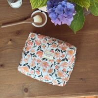 trousse de toilette matelassé prairie écru