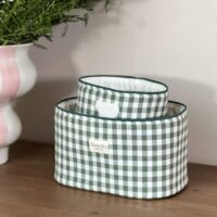 panières de rangement vichy vt ourson