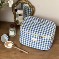 vanity cottage vichy bleu