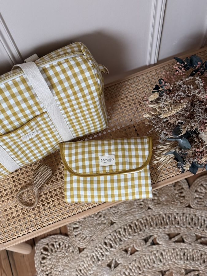 Lot De 2 Sacs Secs-humides étanches Pour Bébé - Grande Capacité, 2 Poches, Lavable, Pour Poussette Et Voyage
