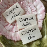 étiquettes carnet de santé personnalisé