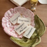 étiquette protège passeport