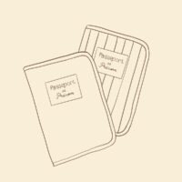 protège passeport personnalisable