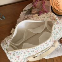 sac à langer matelassé jardin d'été