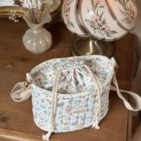 sac seau matelassé jardin d'été