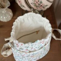 sac seau matelassé jardin d'été