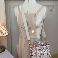 sac seau matelassé prairie écru