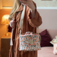 sac seau matelassé prairie écru