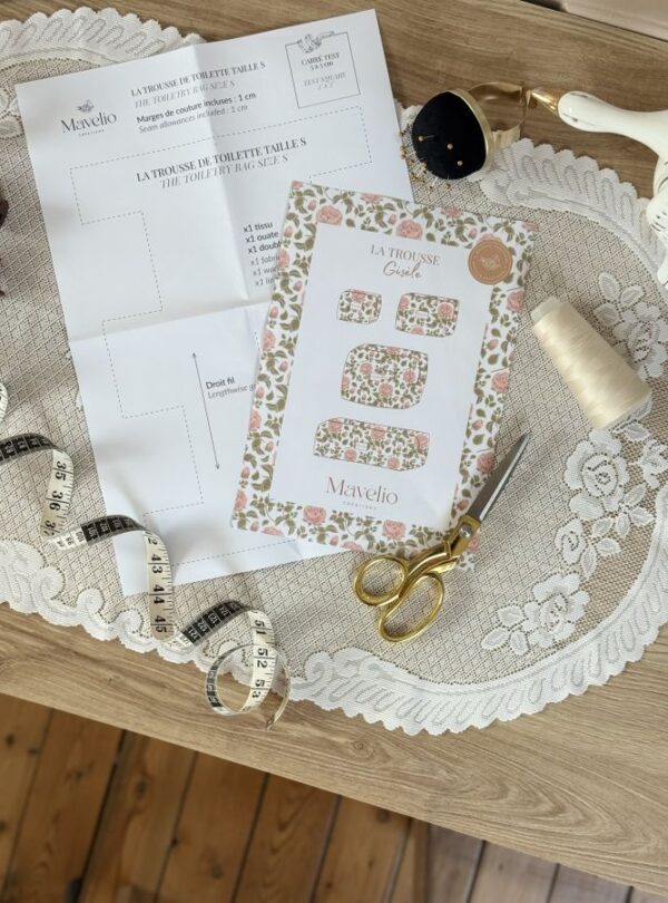 trousse de toilette gisele patron pdf