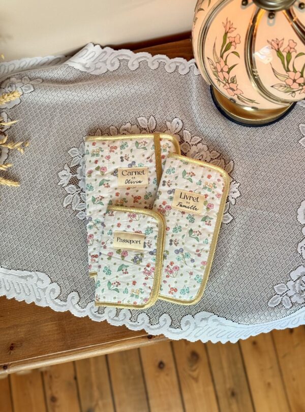 protèges documents matelassé jardin d éré