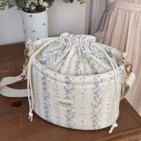 sac seau tendres rayure bleu