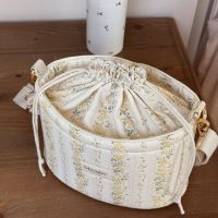 sac seau tendres rayure jaune