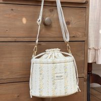 sac seau tendres rayure jaune
